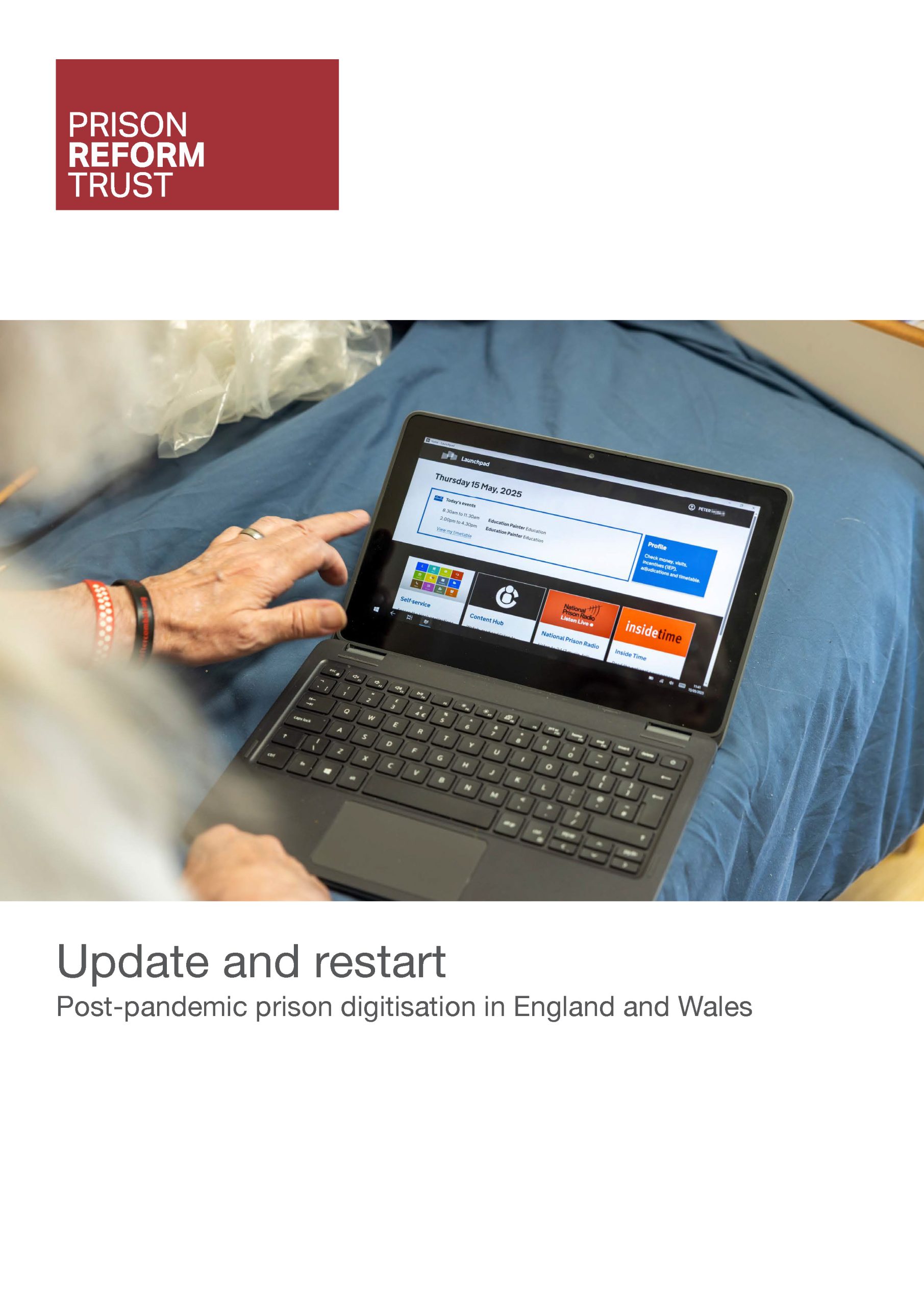 Reform Update Update and Restart | Prison Reform Trust